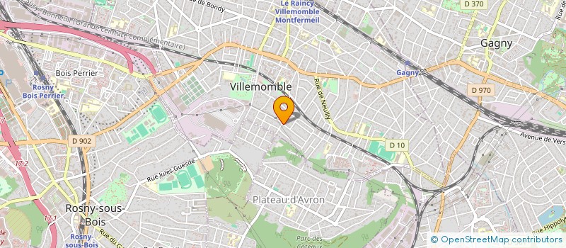 localisation de l'entreprise NIKO DECO à VILLEMOMBLE