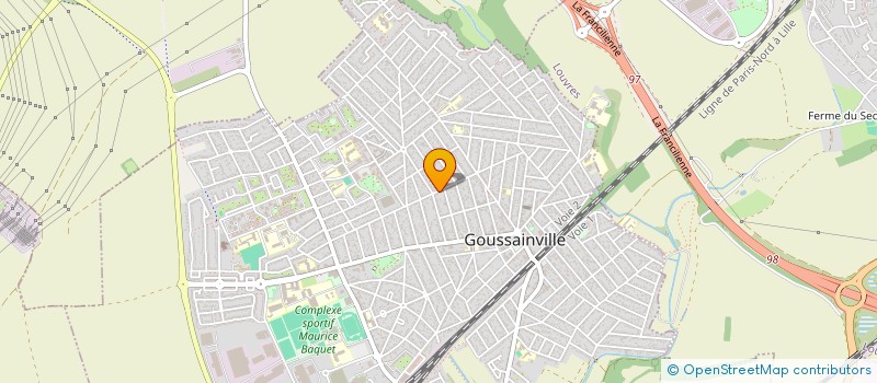 localisation de l'entreprise NIKO NET  GOUSSAINVILLE