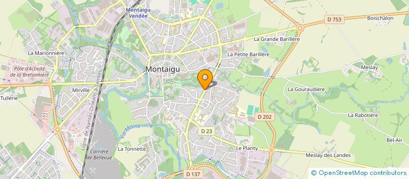 localisation de l'entreprise NIKOFORGET à MONTAIGU-VENDEE
