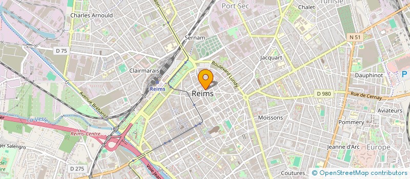 localisation de l'entreprise NIKOLETA  REIMS