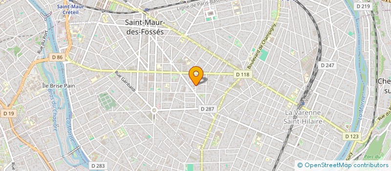localisation de l'entreprise NIKOLEX à SAINT-MAUR-DES-FOSSES