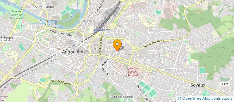 localisation de l'entreprise NIKOLIC à ANGOULEME