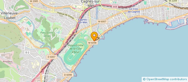 localisation de l'entreprise NIKOLOV  CAGNES-SUR-MER