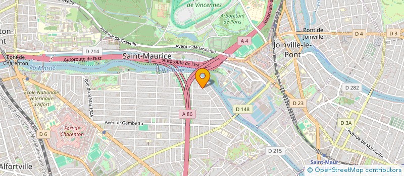 localisation de l'entreprise NIKOS  MAISONS-ALFORT