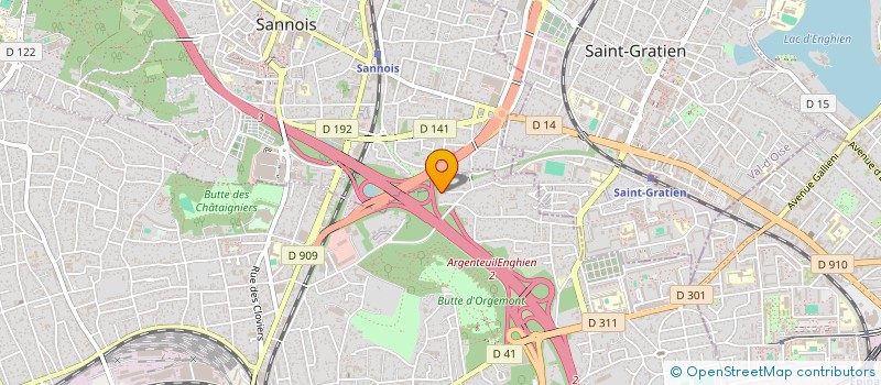 localisation de l'entreprise NIKS  ARGENTEUIL