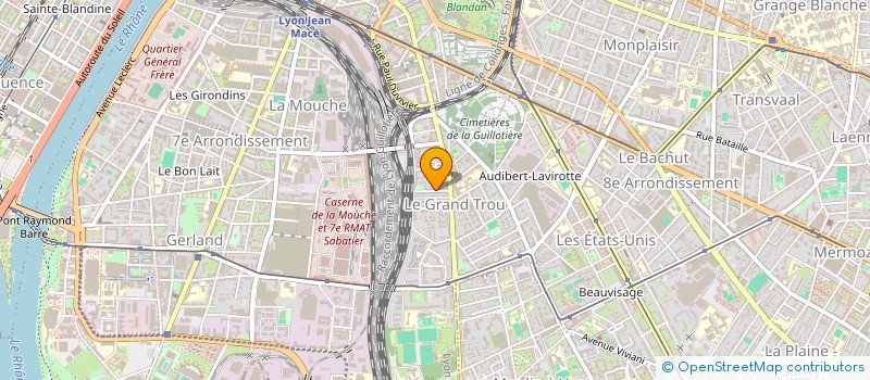localisation de l'entreprise NIKSCANNERS à LYON