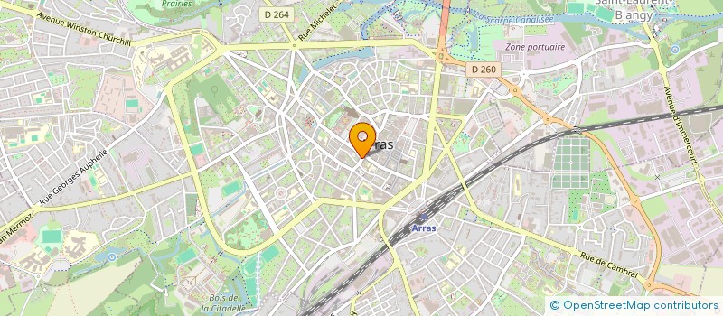 localisation de l'entreprise NIKSEN à ARRAS