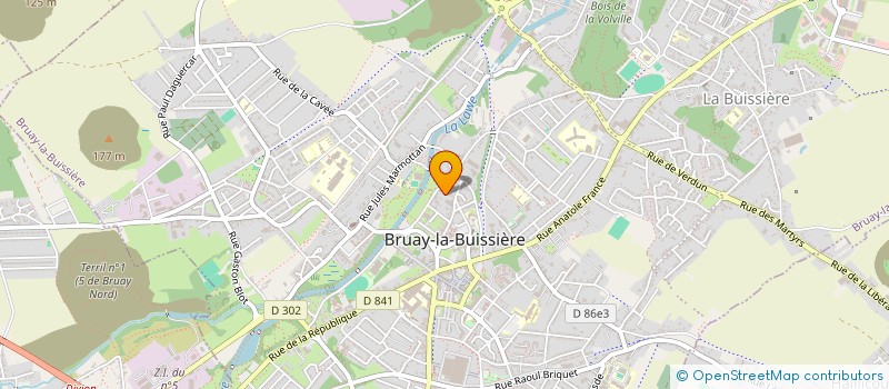 localisation de l'entreprise NIKUS  BRUAY-LA-BUISSIERE