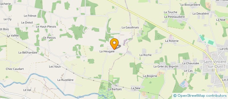 localisation de l'entreprise NIL 2013  PEILLAC