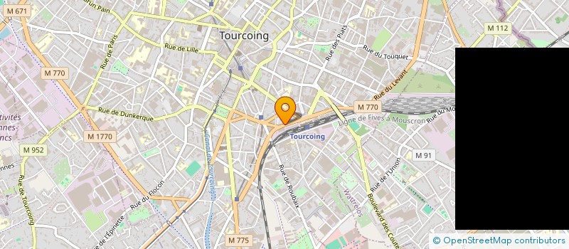 localisation de l'entreprise NIL à TOURCOING