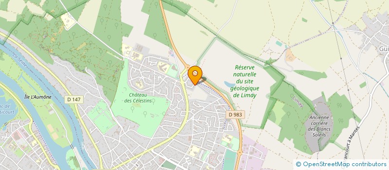 localisation de l'entreprise NIL 78 à LIMAY