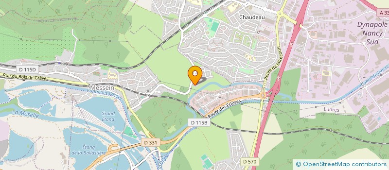 localisation de l'entreprise NIL  MESSEIN