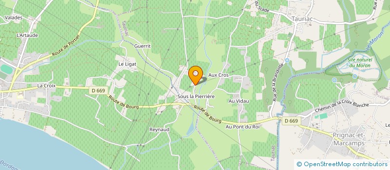 localisation de l'entreprise NIL  TAURIAC