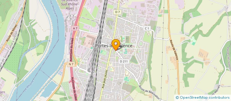 localisation de l'entreprise NIL CONSTRUCTIONS  PORTES-LES-VALENCE