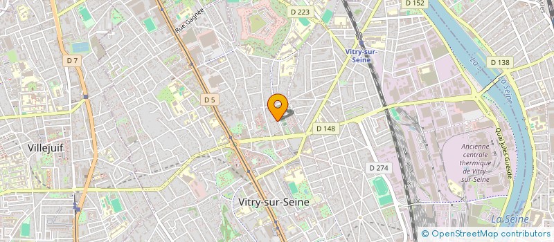 localisation de l'entreprise NIL EXPERT  VITRY-SUR-SEINE