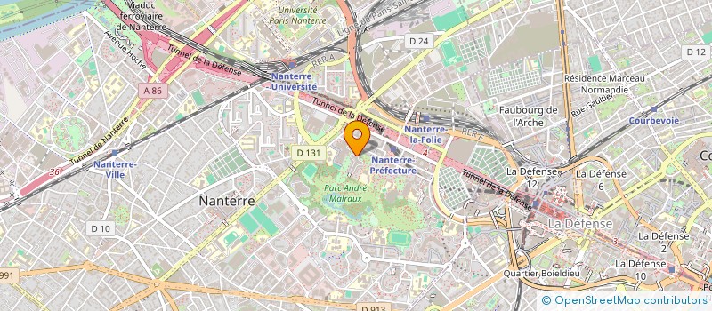 localisation de l'entreprise NIL EXPORT à NANTERRE