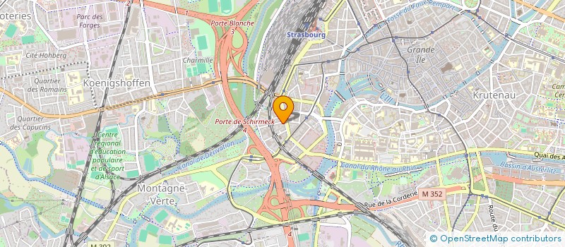 localisation de l'entreprise NIL&GAUNT PRODUCTION à STRASBOURG