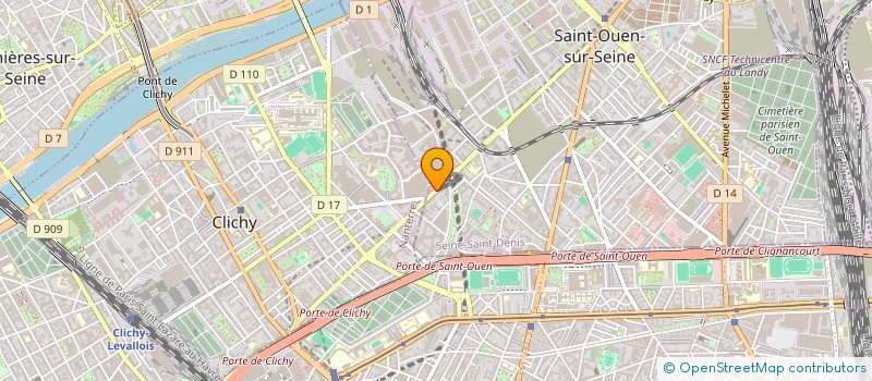 localisation de l'entreprise NIL RENOV  SAINT-OUEN-SUR-SEINE