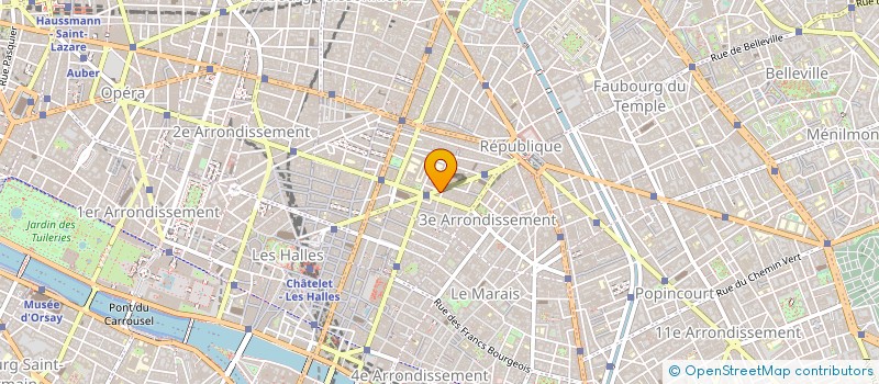 localisation de l'entreprise NIL'S à PARIS