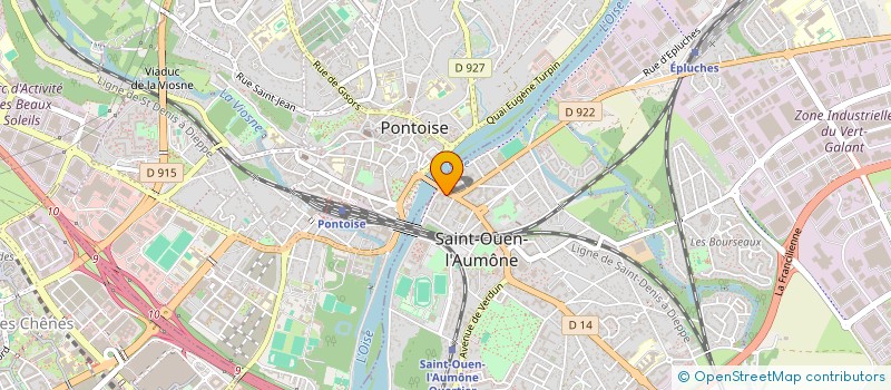 localisation de l'entreprise NILA à SAINT-OUEN-L'AUMONE