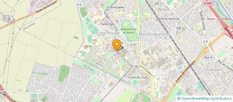 localisation de l'entreprise NILA  REIMS