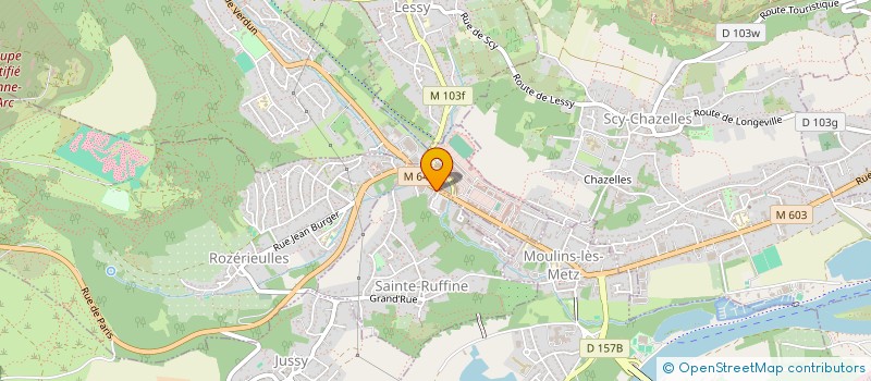 localisation de l'entreprise NILA  SAINTE-RUFFINE