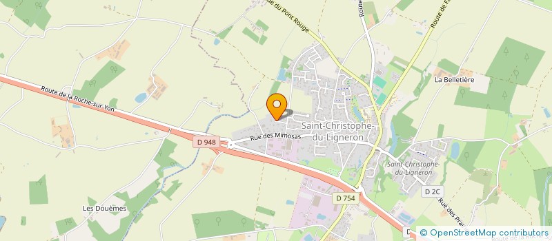 localisation de l'entreprise NILANAEL à SAINT-CHRISTOPHE-DU-LIGNERON