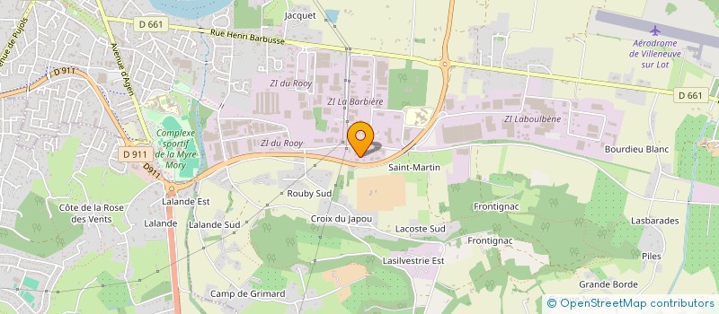 localisation de l'entreprise NILANI  BIAS