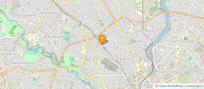 localisation de l'entreprise NILAU  NANTES