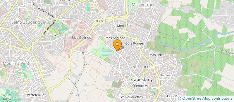 localisation de l'entreprise NILAURION à CABESTANY