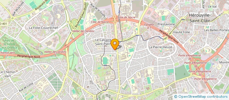 localisation de l'entreprise NILAVELI à CAEN