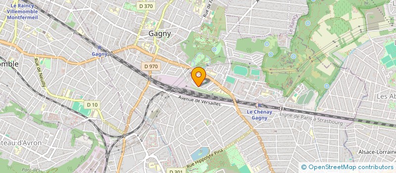 localisation de l'entreprise NILAY  GAGNY