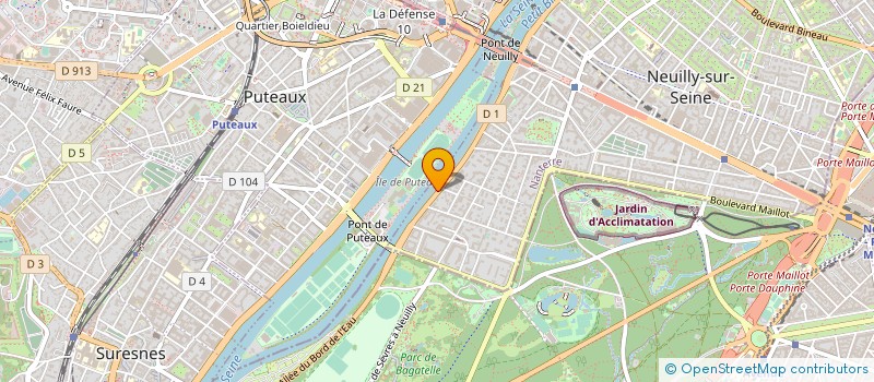 localisation de l'entreprise NILAYA PRODUCTIONS à NEUILLY-SUR-SEINE