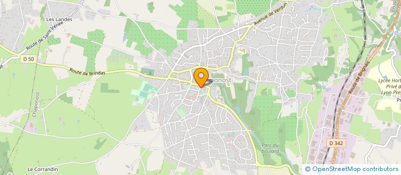 localisation de l'entreprise NILD'OR à CHAPONOST