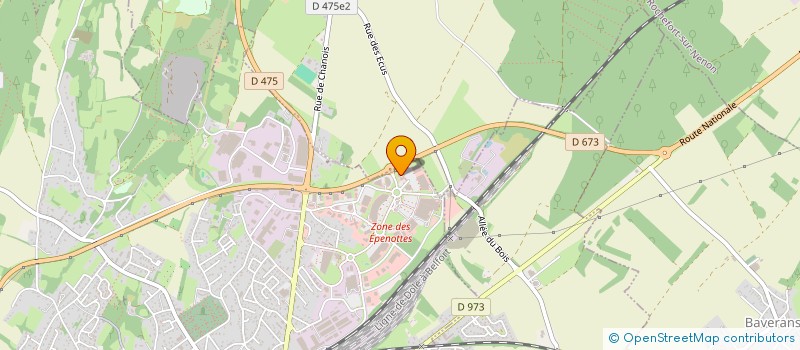 localisation de l'entreprise NILECEVI à DOLE