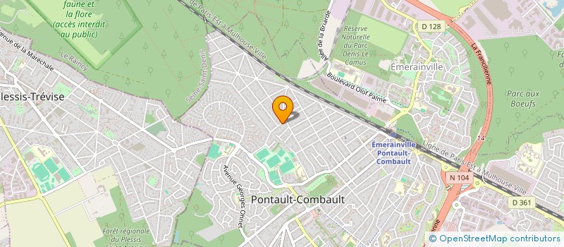 localisation de l'entreprise NILIE à PONTAULT-COMBAULT
