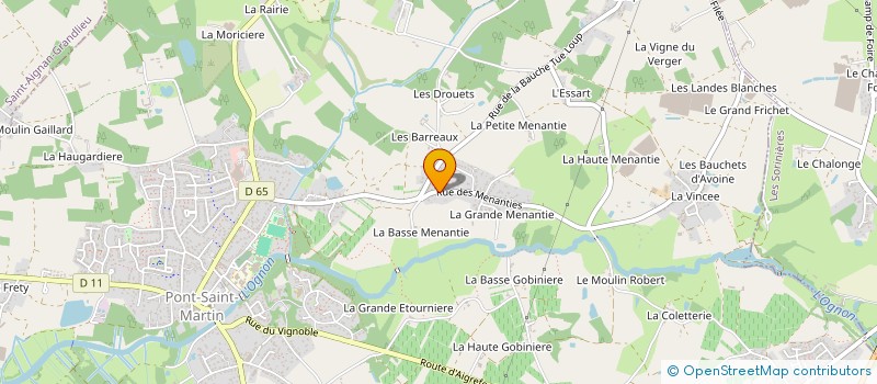 localisation de l'entreprise NILION ENERGIES 44 à PONT-SAINT-MARTIN