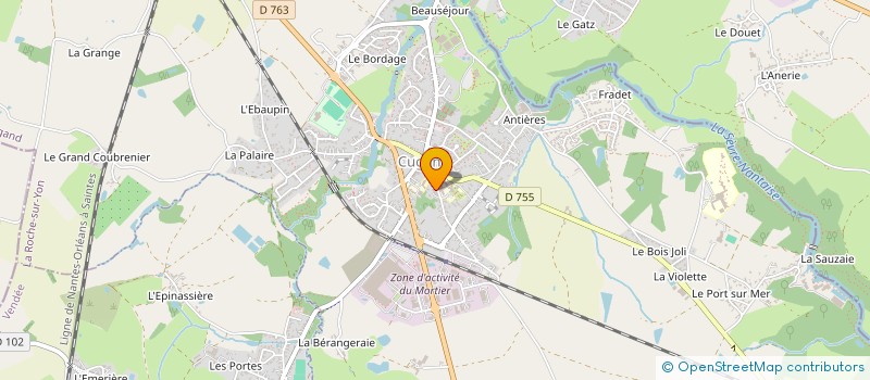 localisation de l'entreprise NILMA  CUGAND