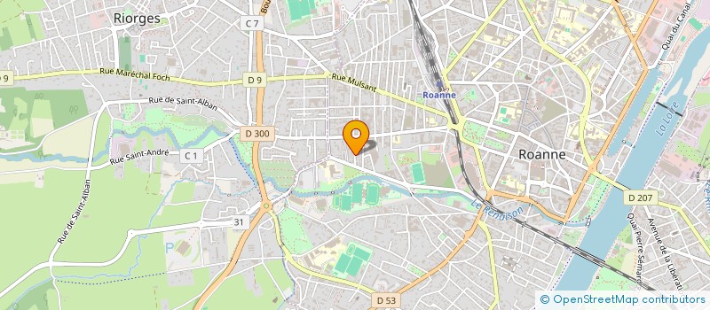 localisation de l'entreprise NILMARA CONSULTING à ROANNE