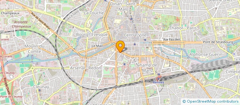 localisation de l'entreprise NILME  RENNES