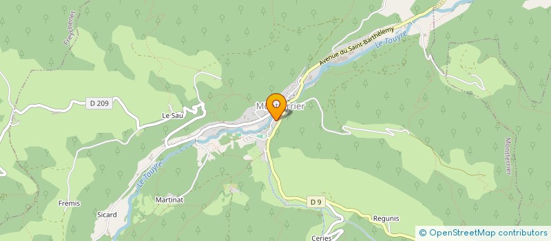 localisation de l'entreprise NILO à MONTFERRIER