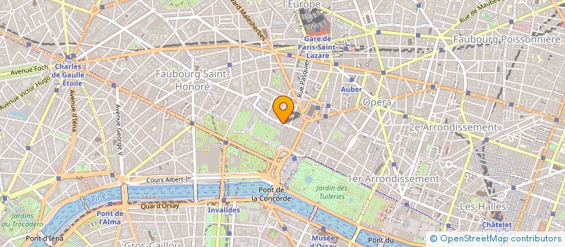 localisation de l'entreprise NILSSON RECEPTION à PARIS