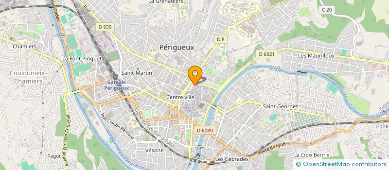 localisation de l'entreprise NILU à PERIGUEUX