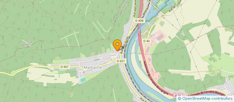 localisation de l'entreprise NILUMARO  MARBACHE