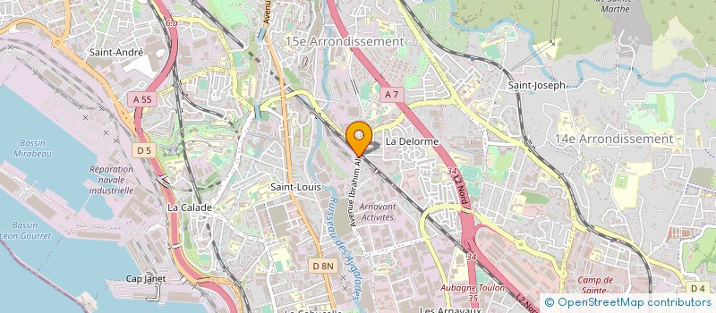 localisation de l'entreprise NILY à MARSEILLE 15EME