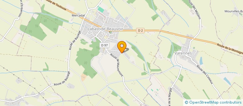 localisation de l'entreprise NIM  LABASTIDE-BEAUVOIR