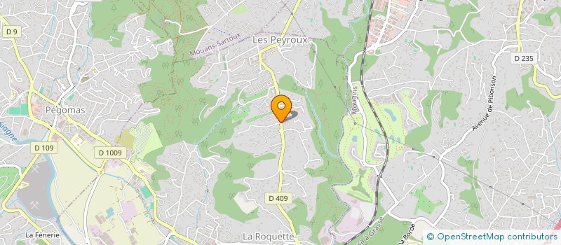 localisation de l'entreprise NIM CONSULTING & SUPERVISION FRANCE à LA ROQUETTE-SUR-SIAGNE