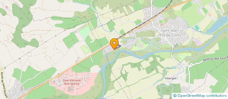 localisation de l'entreprise NIM LAMOTTE GILLARD  SAINT-JEAN-PLA-DE-CORTS