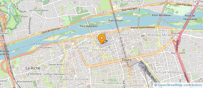 localisation de l'entreprise NIMA à TOURS