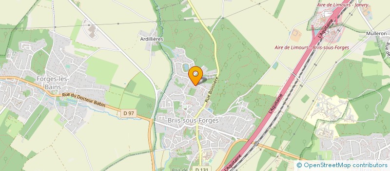 localisation de l'entreprise NIMA à BRIIS-SOUS-FORGES